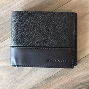 Men’s Coach leather wallet